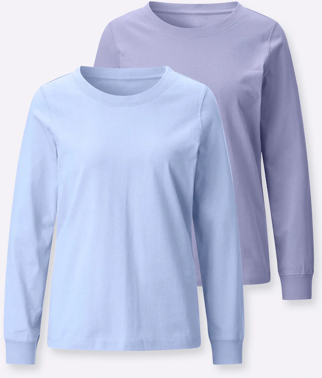 Classic Basics Rundhalsshirt »Rundhals-Shirt« 2