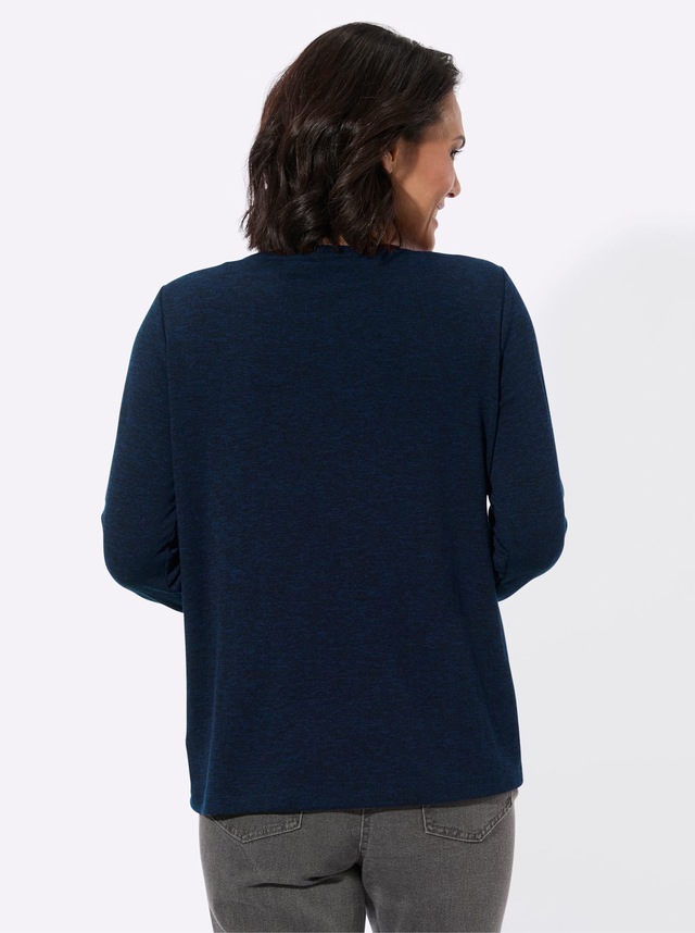 Casual Looks Langarmshirt »Rundhals-Shirt« 1
