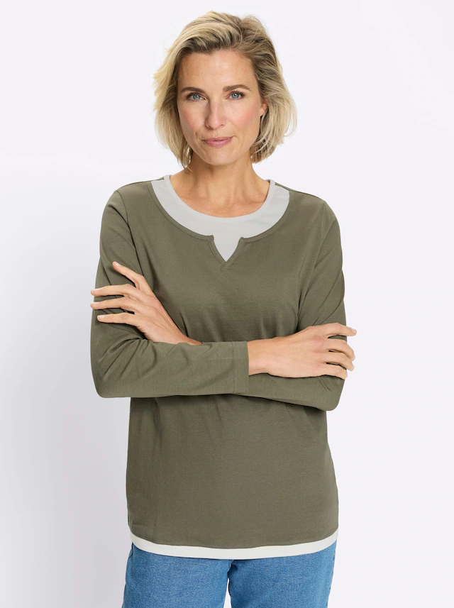 Classic Basics 2-in-1-Langarmshirt »Langarm-Shirt« 1
