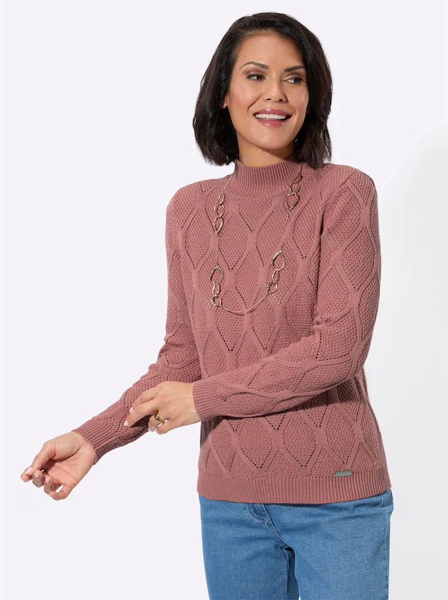 Casual Looks Stehkragenpullover »Stehkragen-Pullover«