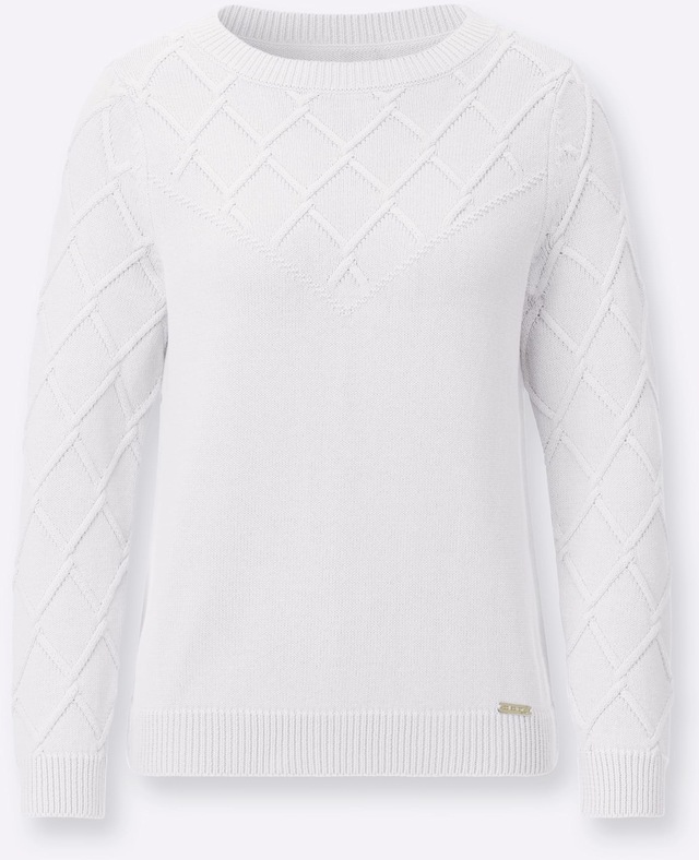 Casual Looks Strickpullover »U-Boot-Pullover«