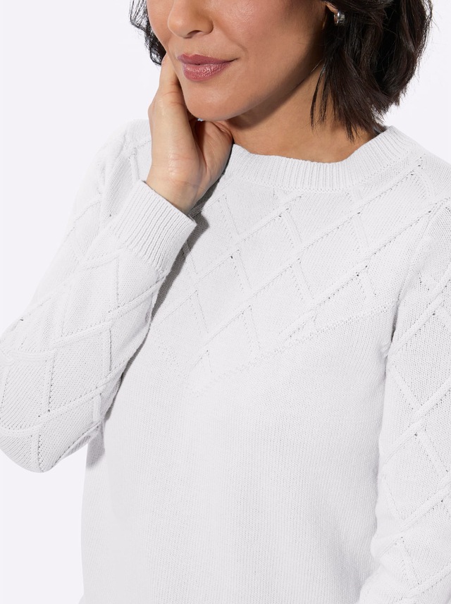 Casual Looks Strickpullover »U-Boot-Pullover«