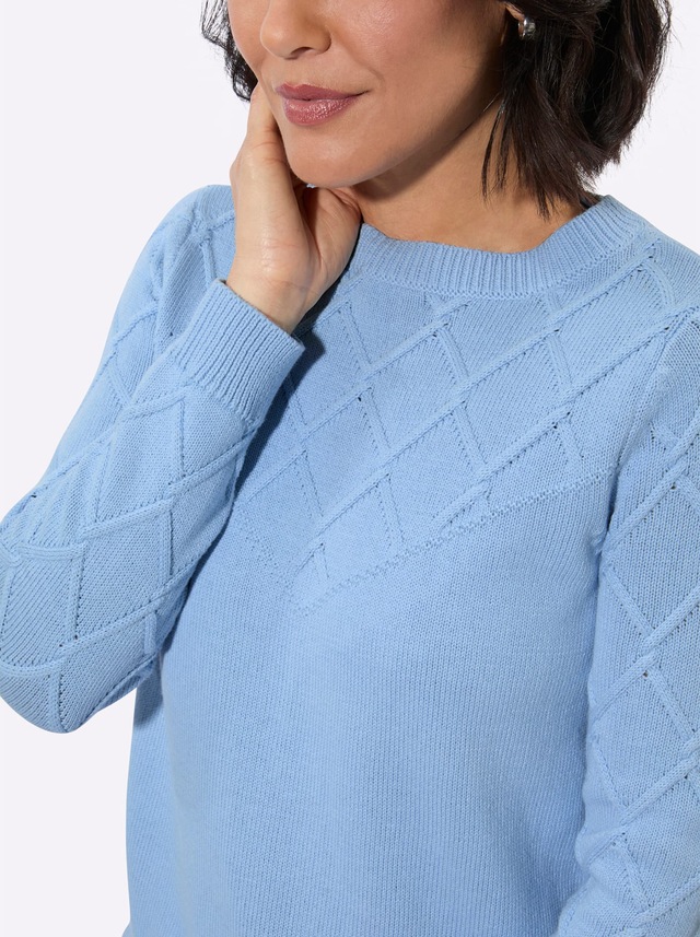 Casual Looks Strickpullover »U-Boot-Pullover«