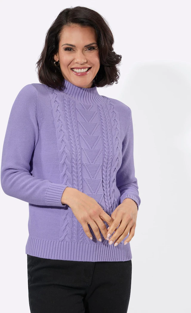 Casual Looks Stehkragenpullover »Stehkragen-Pullover«