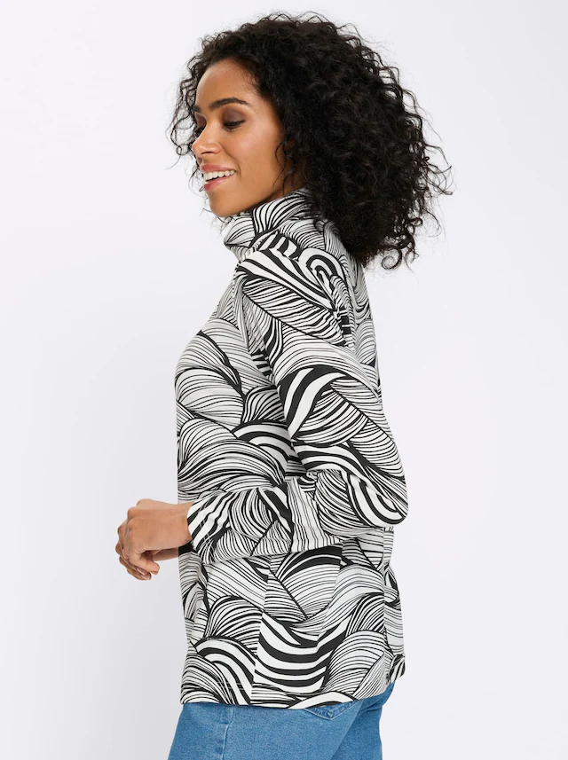 Rollkragenshirt »Langarm-Shirt« 1