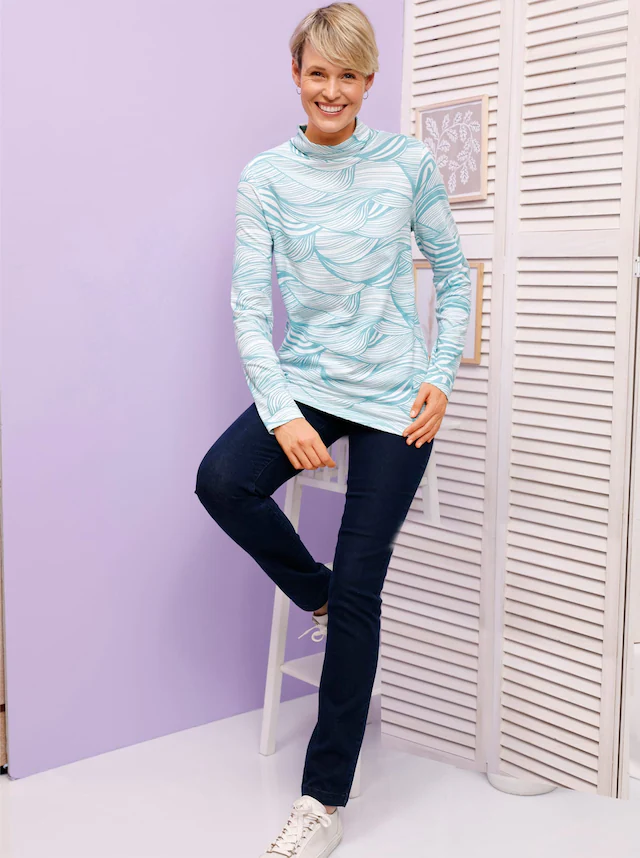 Rollkragenshirt »Langarm-Shirt« 1