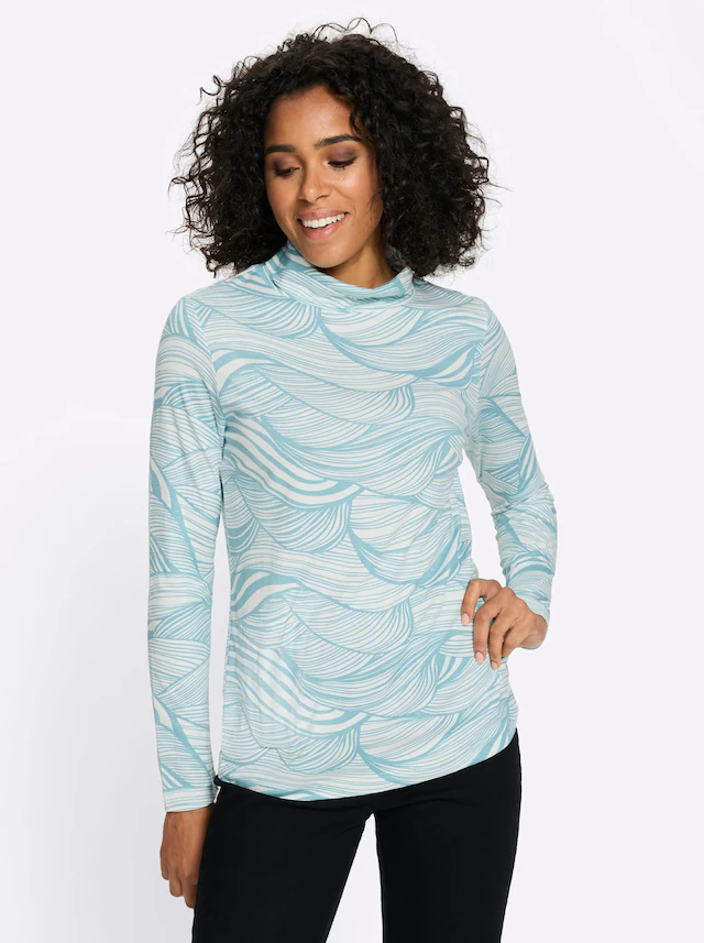 Rollkragenshirt »Langarm-Shirt« 1