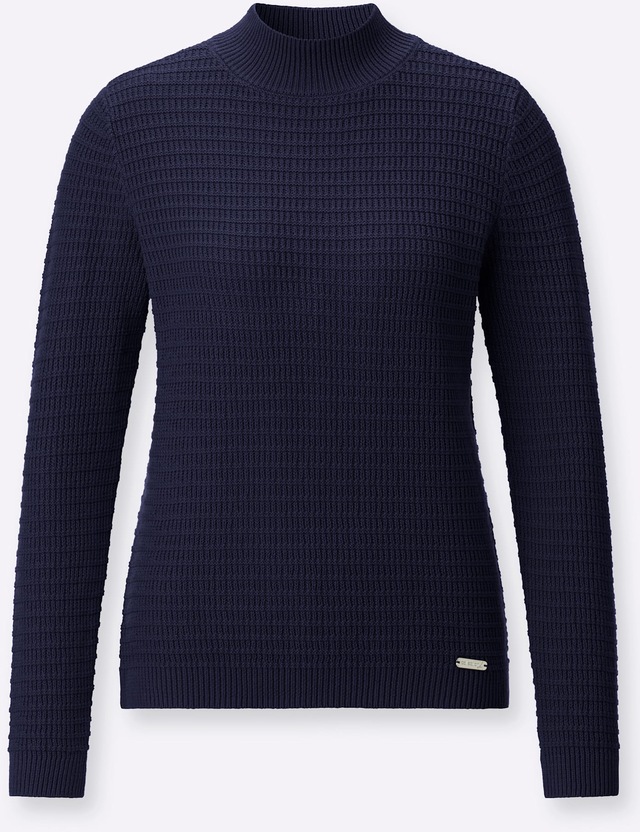 Casual Looks Stehkragenpullover »Stehkragen-Pullover«