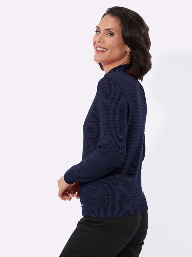 Casual Looks Stehkragenpullover »Stehkragen-Pullover«