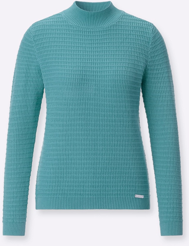 Casual Looks Stehkragenpullover »Stehkragen-Pullover«