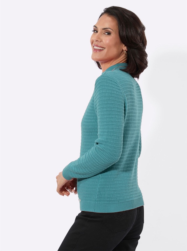 Casual Looks Stehkragenpullover »Stehkragen-Pullover«