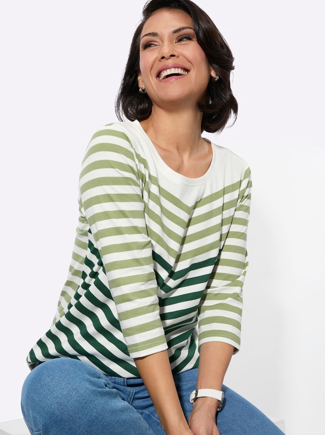 Casual Looks Print-Shirt »Druck-Shirt« 1