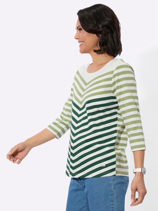 Casual Looks Print-Shirt »Druck-Shirt« 1