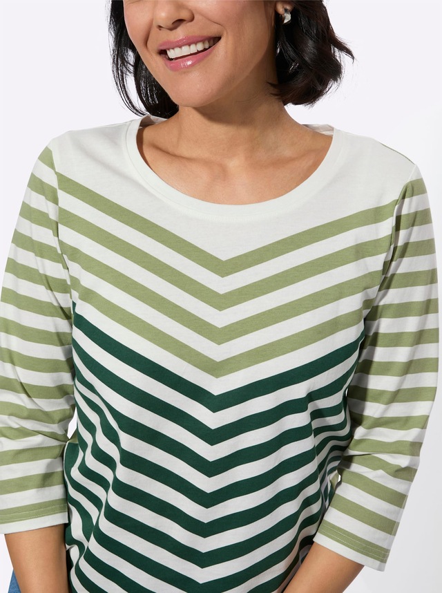 Casual Looks Print-Shirt »Druck-Shirt« 1