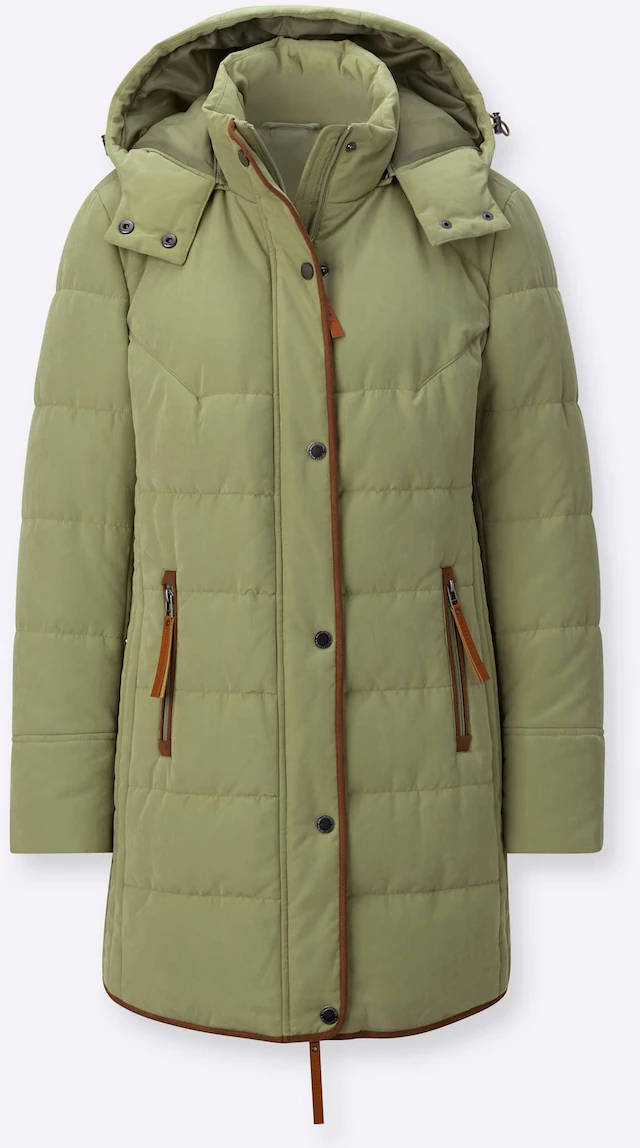 Casual Looks Steppjacke mit Kapuze