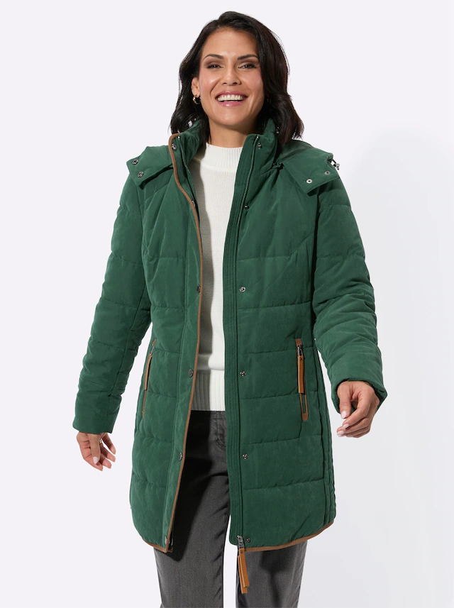 Casual Looks Steppjacke mit Kapuze
