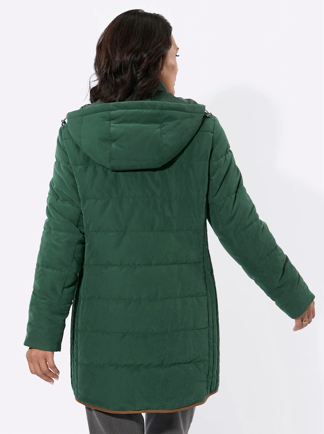 Casual Looks Steppjacke mit Kapuze