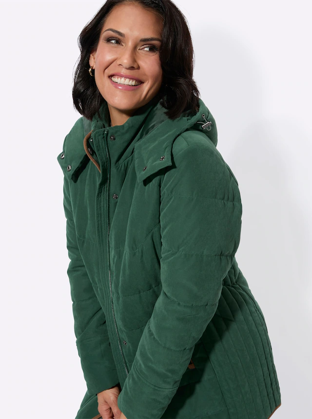 Casual Looks Steppjacke mit Kapuze
