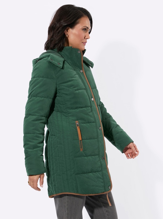 Casual Looks Steppjacke mit Kapuze
