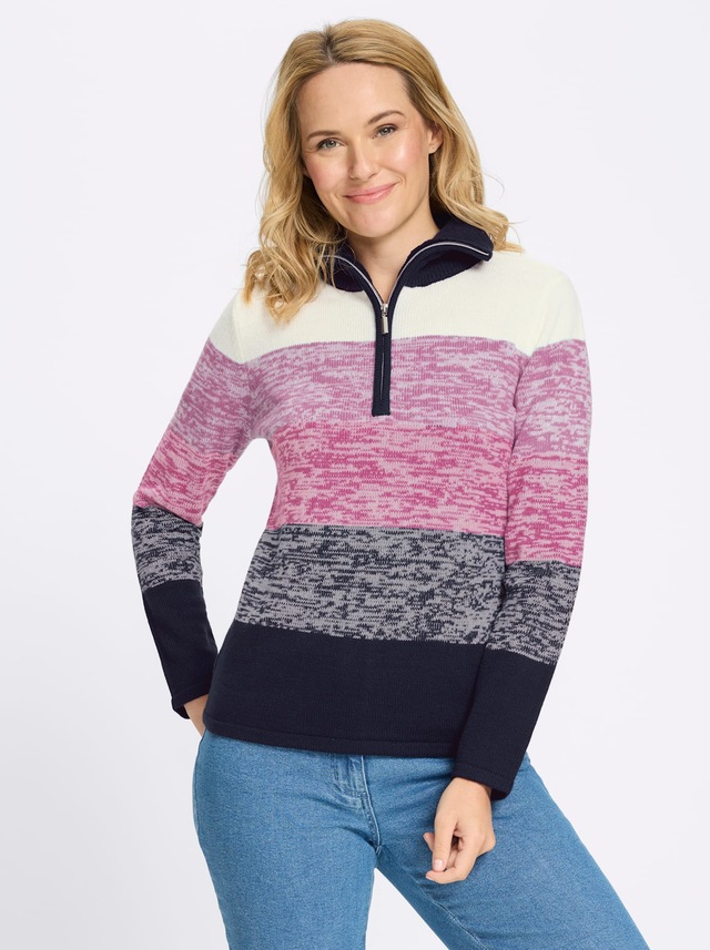 Classic Basics Strickpullover »Troyer-Pullover«