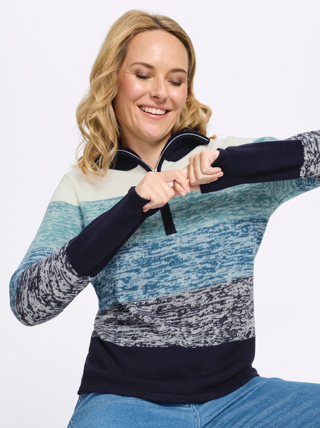 Classic Basics Strickpullover »Troyer-Pullover«