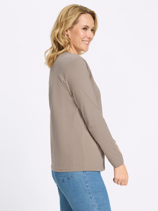Classic Basics Rundhalsshirt »Rundhals-Shirt« 1