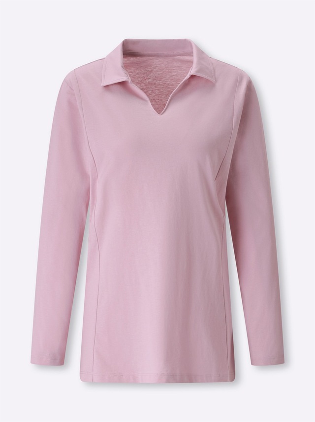 Classic Basics Longshirt »Poloshirt« 1