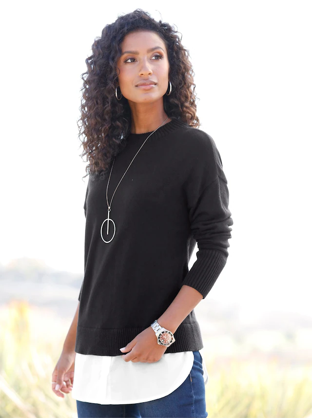 heine 2-in-1-Pullover »2-in-1-Pullover«