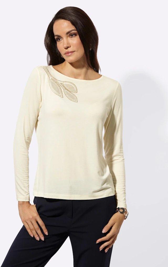 Langarmshirt »Modal-Shirt« 1