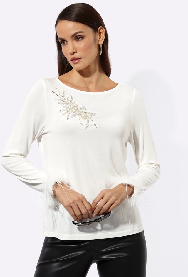 creation L Langarmshirt »Modal-Shirt« 1