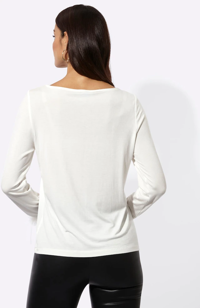 creation L Langarmshirt »Modal-Shirt« 1