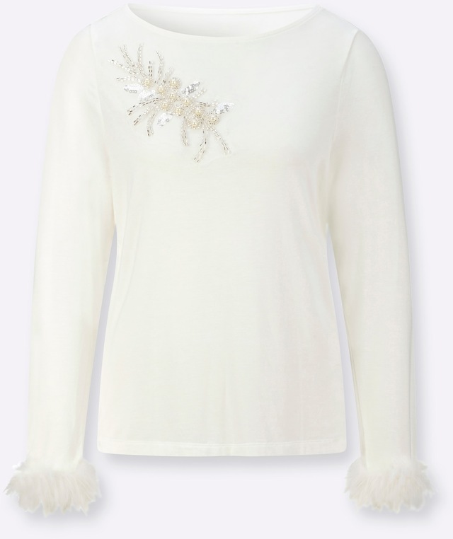 creation L Langarmshirt »Modal-Shirt« 1