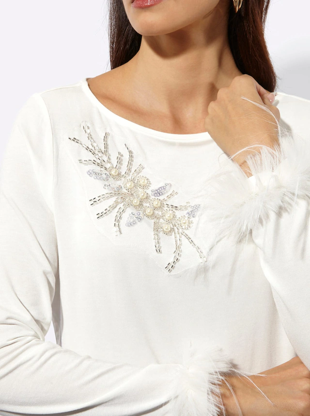 creation L Langarmshirt »Modal-Shirt« 1