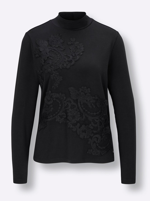 CREATION L PREMIUM Stehkragenshirt »Shirt« 1