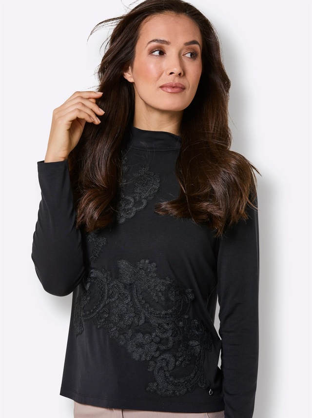CREATION L PREMIUM Stehkragenshirt »Shirt« 1