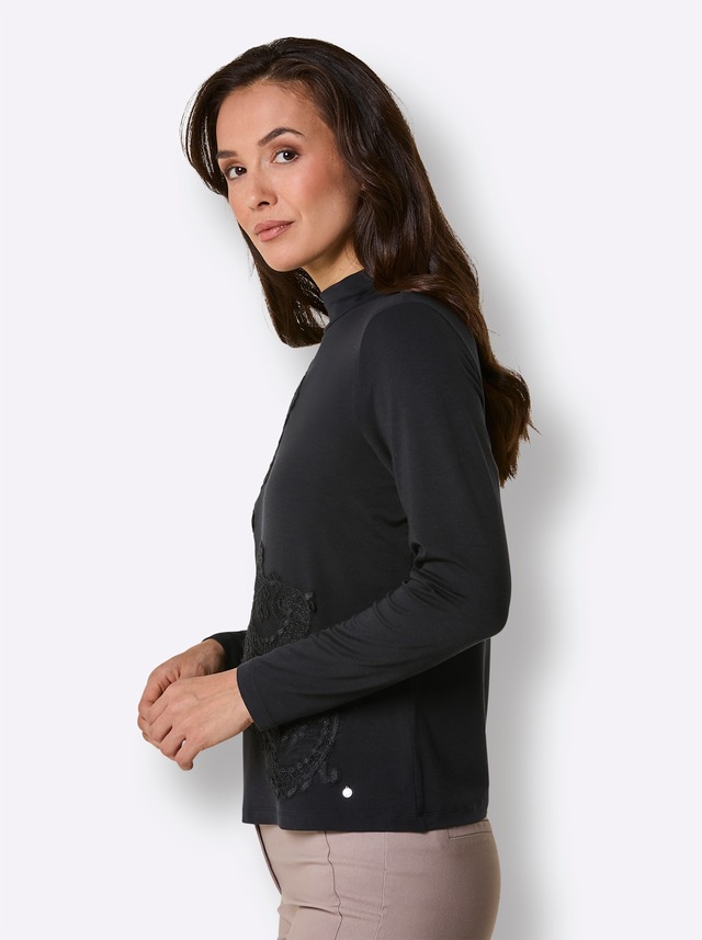 CREATION L PREMIUM Stehkragenshirt »Shirt« 1