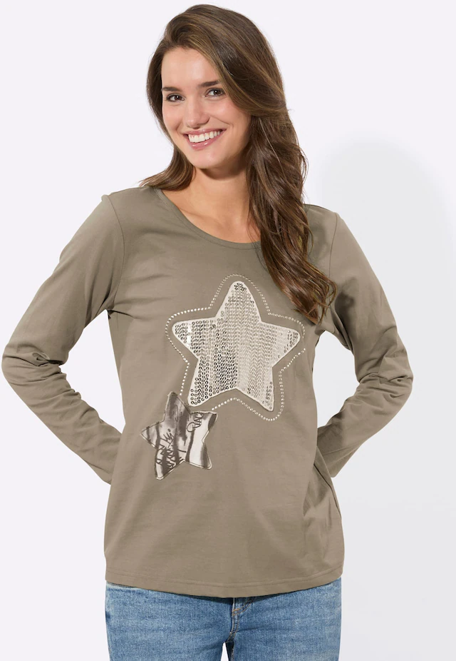 Inspirationen Langarmshirt »Rundhals-Shirt« 1
