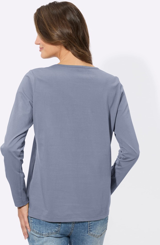 Inspirationen Langarmshirt »Rundhals-Shirt« 1
