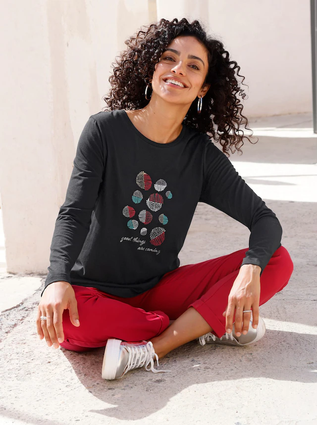 Inspirationen Langarmshirt »Langarm-Shirt« 1