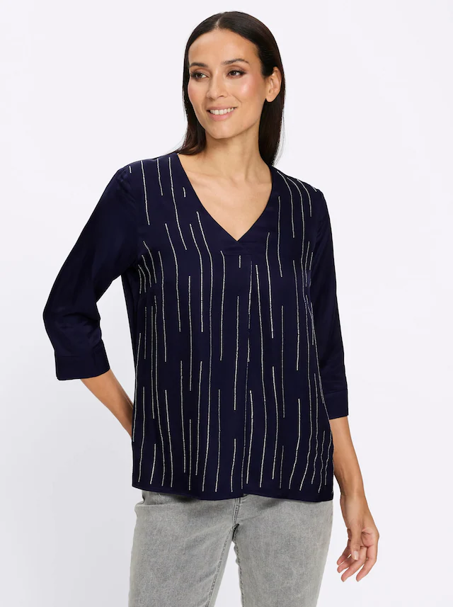 heine Satinbluse