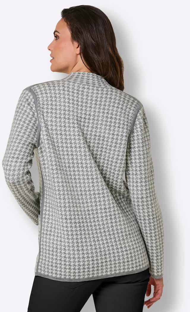 CREATION L PREMIUM Jacquardstrickjacke