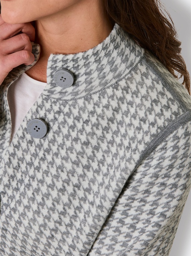CREATION L PREMIUM Jacquardstrickjacke