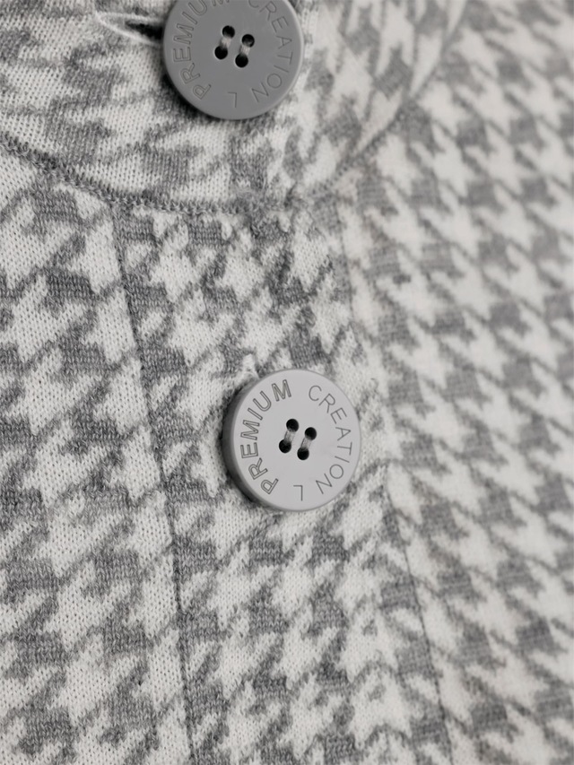 CREATION L PREMIUM Jacquardstrickjacke