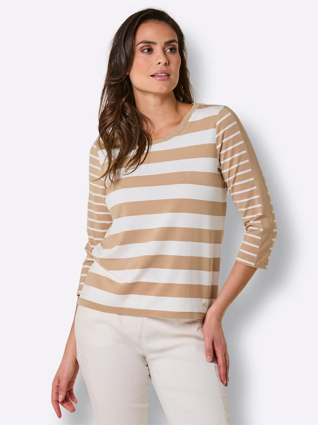 CREATION L PREMIUM 3/4-Arm-Shirt »Lyocell-Shirt« 1