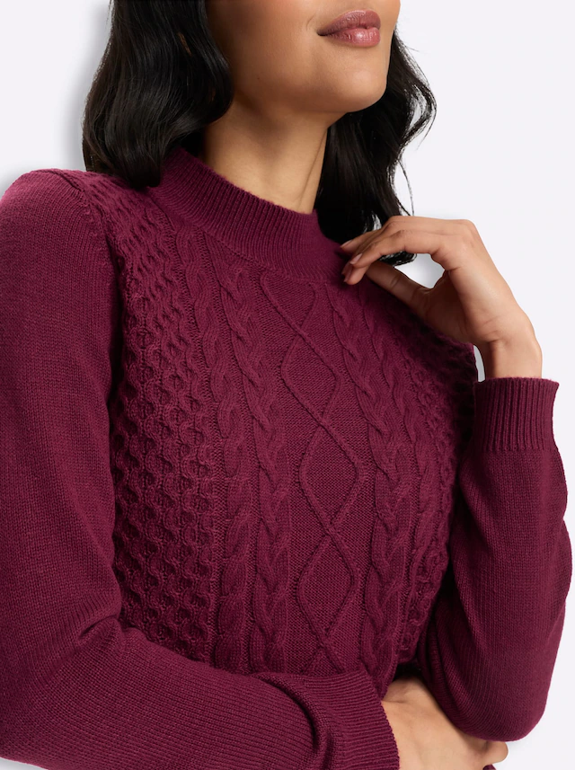 Classic Basics Stehkragenpullover »Stehkragen-Pullover«