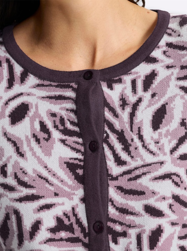 Inspirationen Jacquardstrickjacke