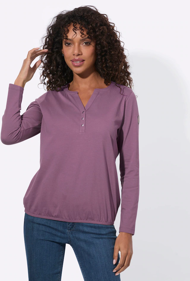 Casual Looks Langarmshirt »Langarm-Shirt« 1
