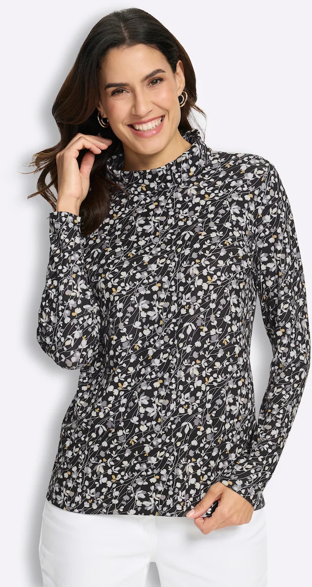 Inspirationen Rollkragenshirt »Rollkragen-Shirt« 1