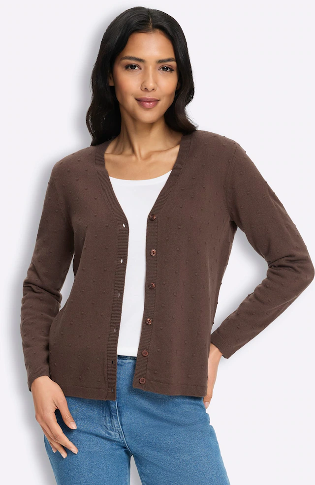 Classic Basics Strickjacke