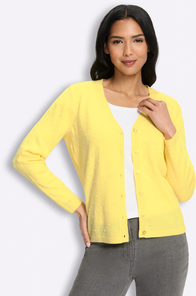 Classic Basics Strickjacke